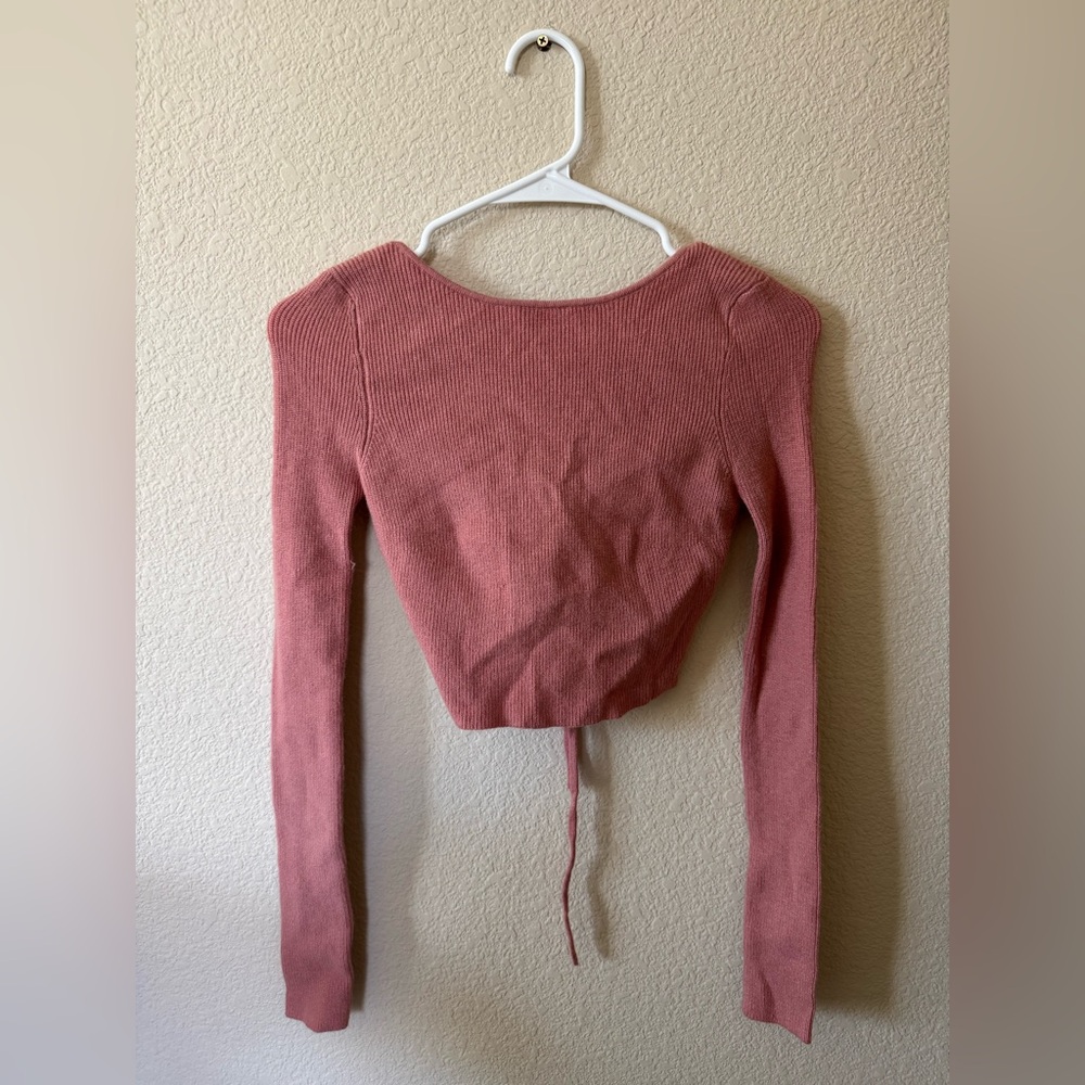 Women's Pink Knit Top